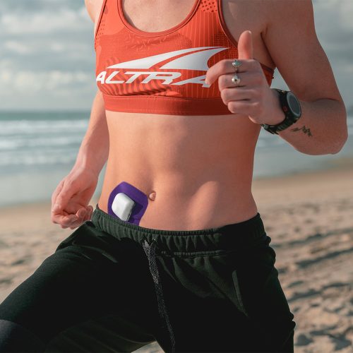 Amethyst Power Omnipod Skin Grip Lifestyle running