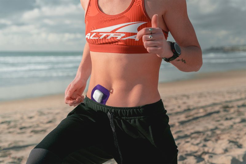 Amethyst Power Omnipod Skin Grip Lifestyle running