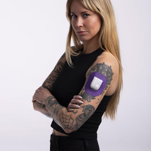 Amethyst Power Omnipod Skingrip 1