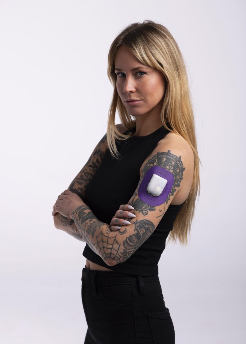 Amethyst Power Omnipod Skingrip 1