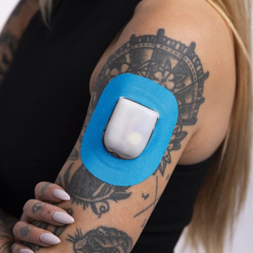 Blue Rainbow Omnipod Skingrip