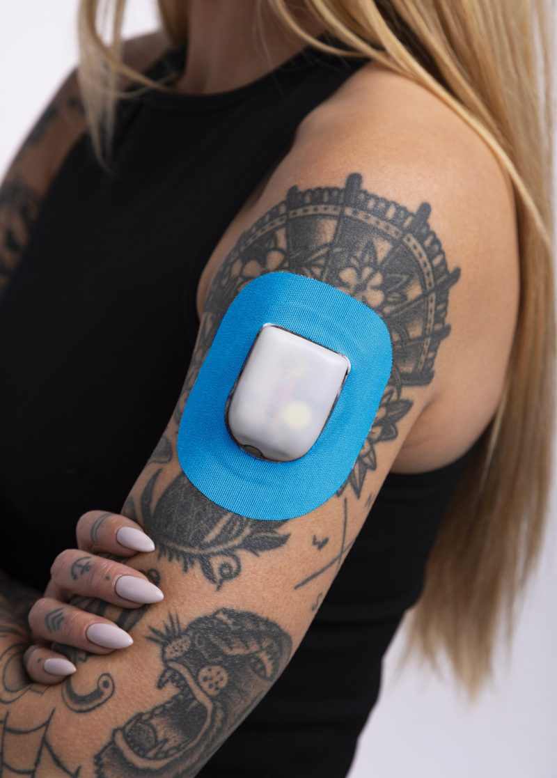 Blue Rainbow Omnipod Skingrip