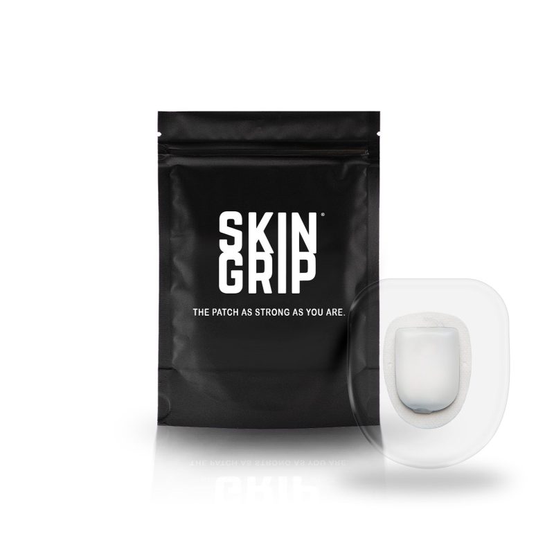 Clear Omnipod Hero Image Skin Grip