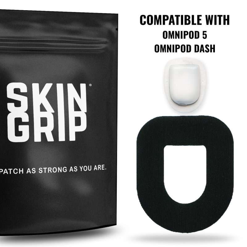 Device Omnipod Black Hero Image Skin Grip