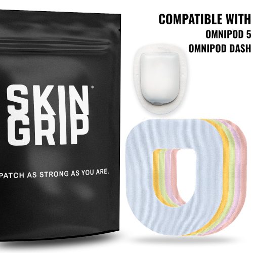 Device Omnipod Pastel Pack Hero Image Skin Grip