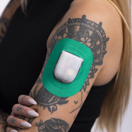 Emerald Power Omnipod Skingrip