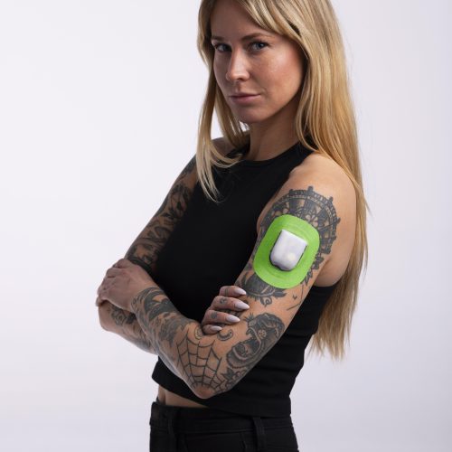 Green Rainbow Omnipod Skingrip