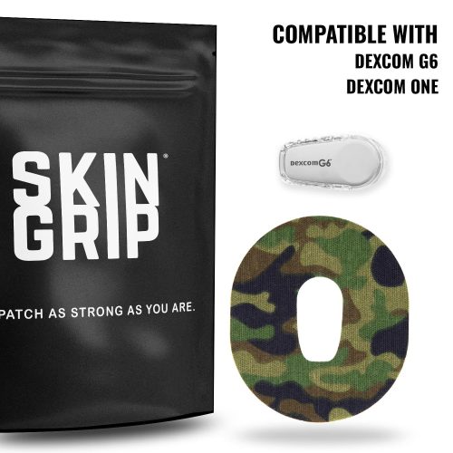 Green Camo Compatibility Dexcom G6 Hero Image 1