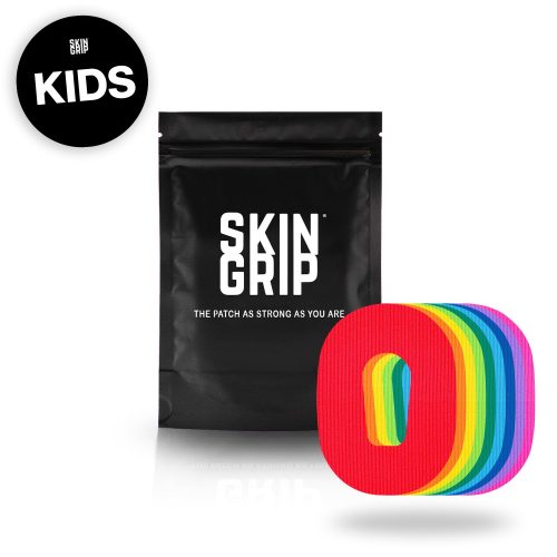 KIDS Dexcom G6 Rainbow Pack Hero Image Skin Grip 1