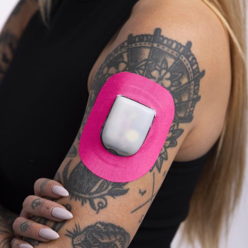 Pink Rainbow Omnipod Skingrip