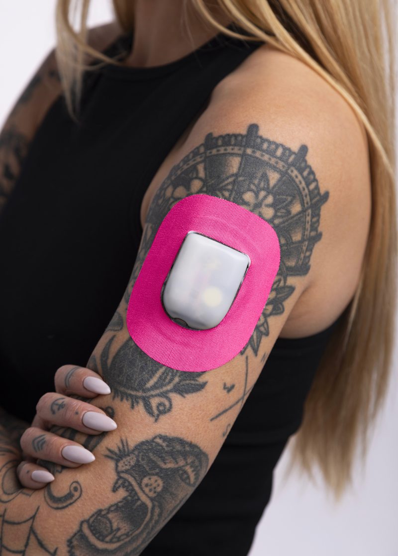 Pink Rainbow Omnipod Skingrip