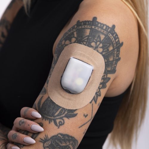 Tan Omnipod Skingrip