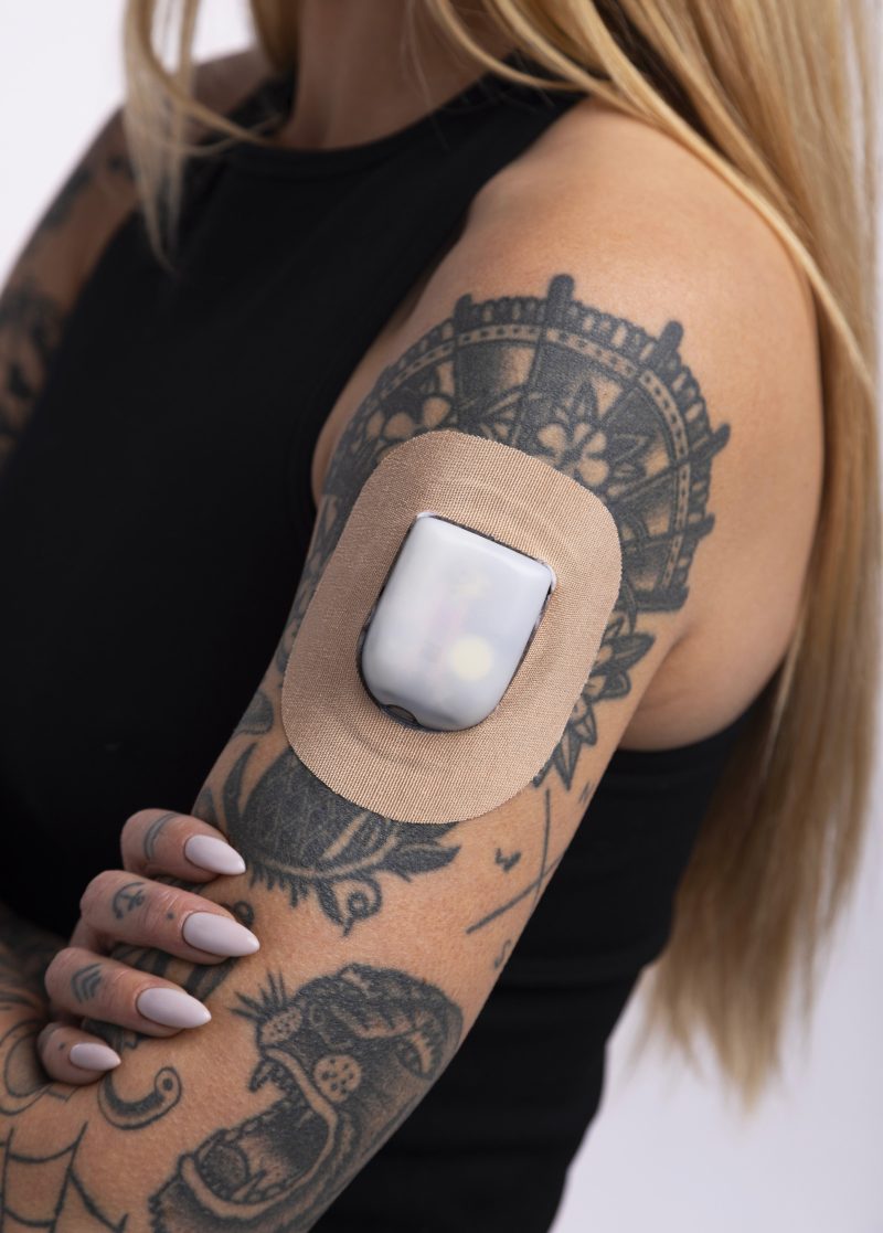 Tan Omnipod Skingrip