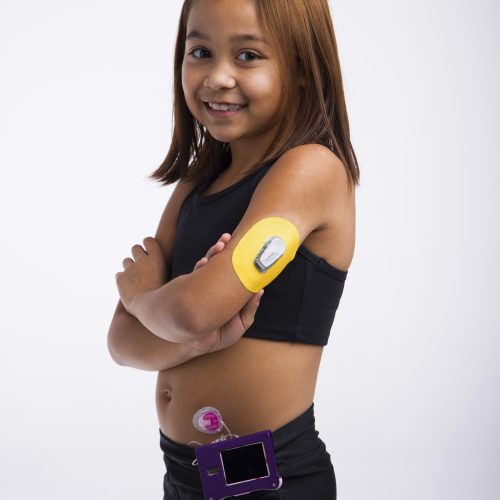 Yellow Rainbow Kids Dexcom G6 Skingrip 849