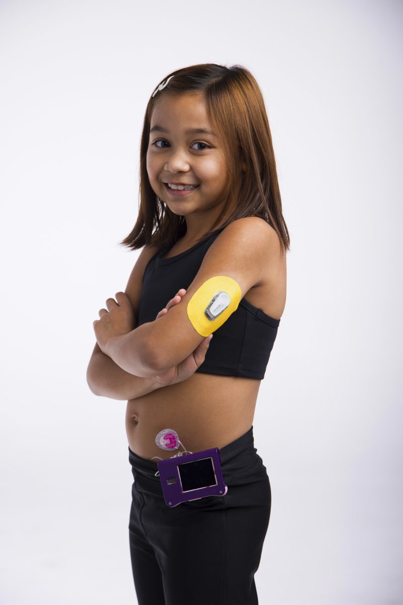 Yellow Rainbow Kids Dexcom G6 Skingrip 849